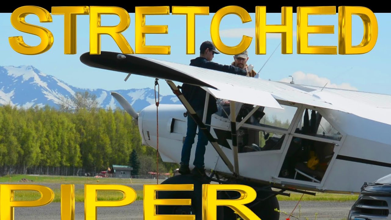 Father and Son 8 year  build of a STRETCHED PIPER PA -20 PACER  Alaska bushplane #bushplane #2023