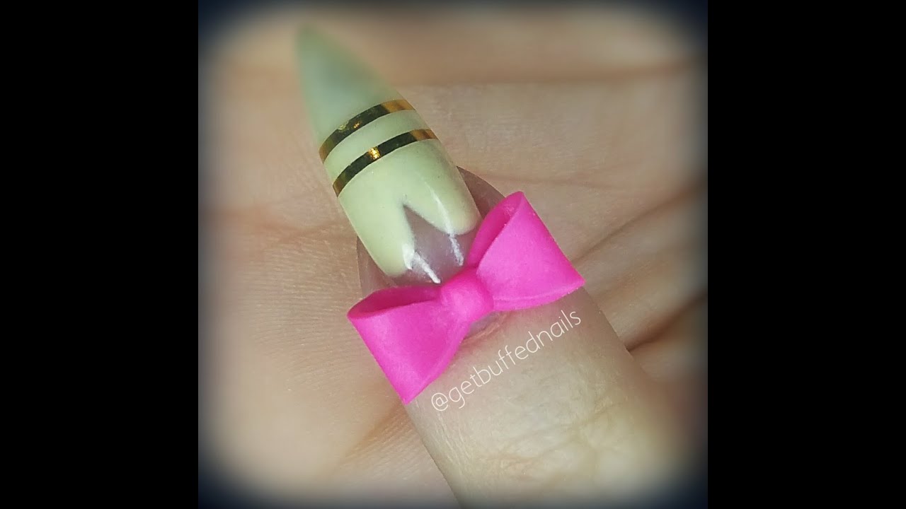 3D Acrylic Bow Tutorial