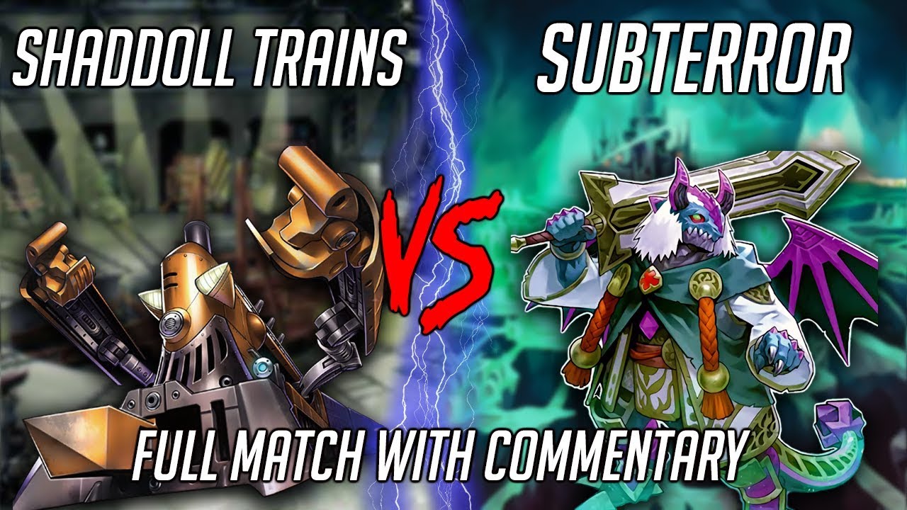 Yu-Gi-Oh! Subterror Vs Shaddoll Trains! - Full Match (August 2019)
