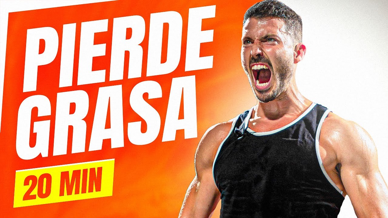 🔥 RUTINA de CARDIO de 20 MINUTOS para BAJAR DE PESO - EJERCICIOS para ADELGAZAR en CASA