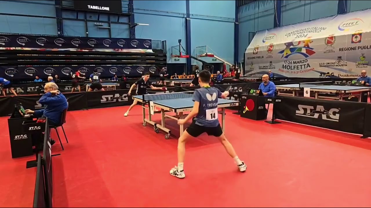 Trevisan Francesco - Moras Stefano | Italian National Championships 2ª Cat. 2024 | Round of 64