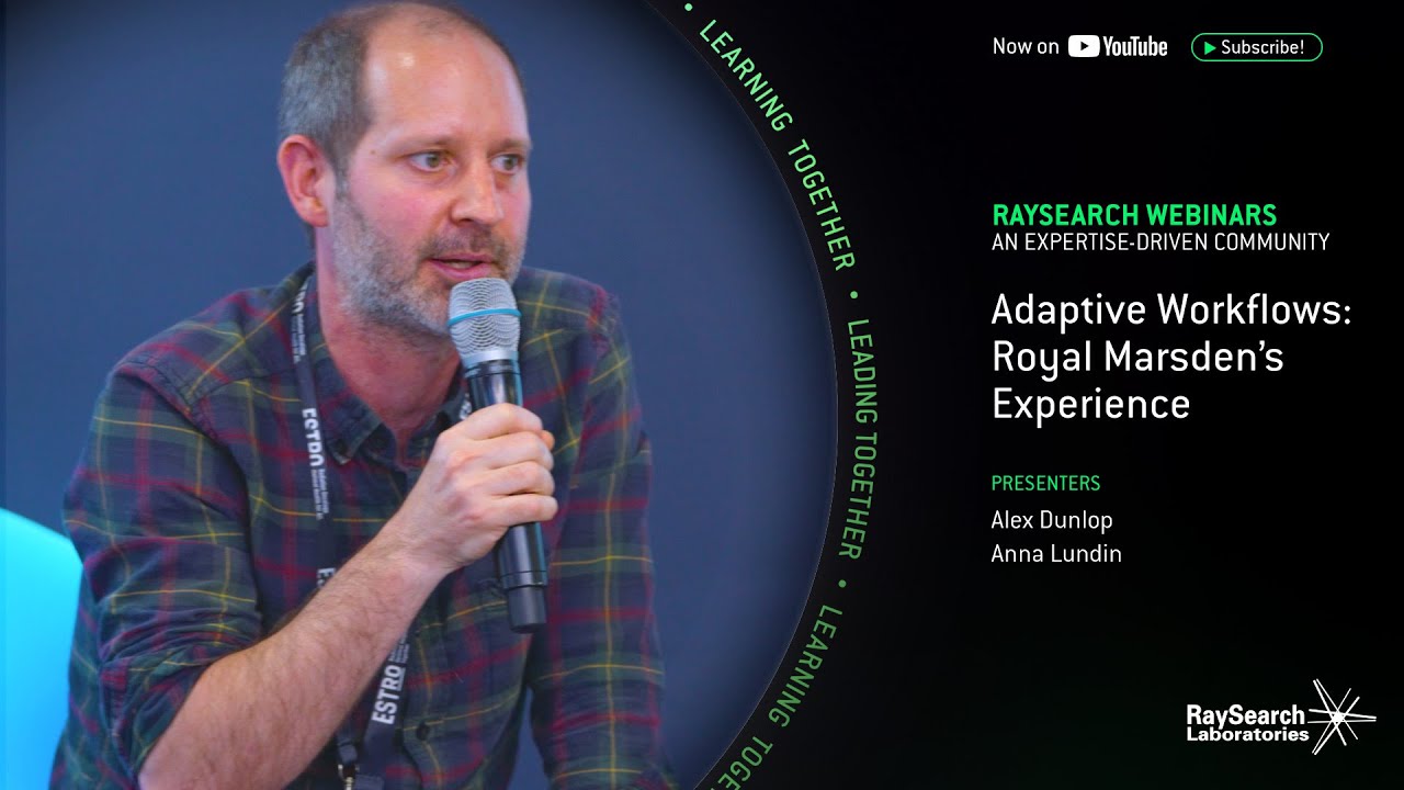ESTRO 2025 Webinars: Adaptive Workflows – Royal Marsden's Experience