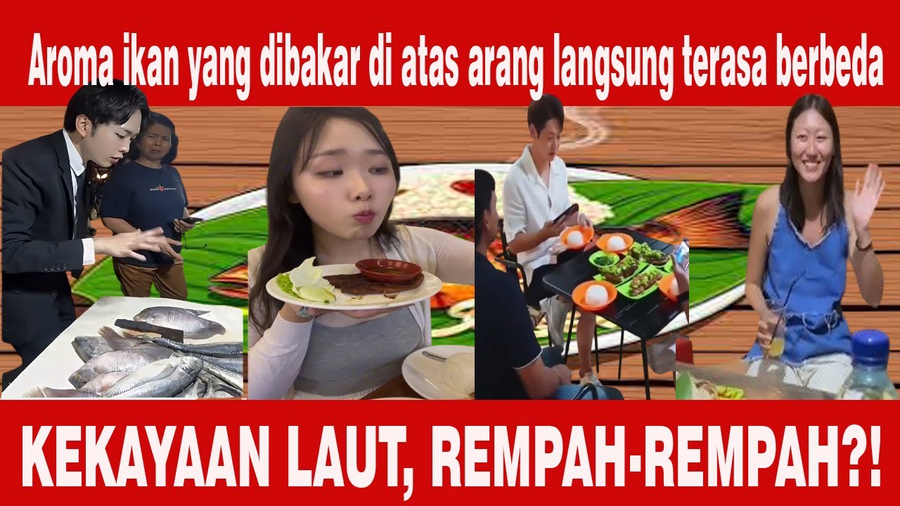 Bang korea Nemu Penjual Ikan Bakar Di Pinggir Jalan Enak Banget?!