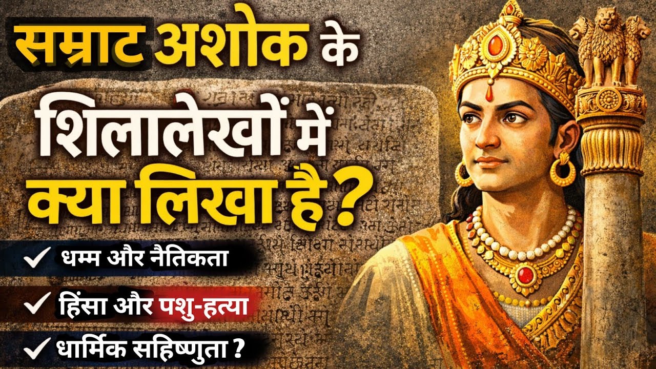 “सम्राट अशोक के शिलालेख क्या कहते हैं?” “Ashoka’s Edicts: A Dialogue Carved in Stone” Ashoka 