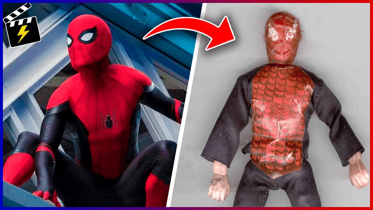 REAGINDO a BRINQUEDOS BIZARRROS do HOMEM ARANHA SEM VOLTA PRA CASA