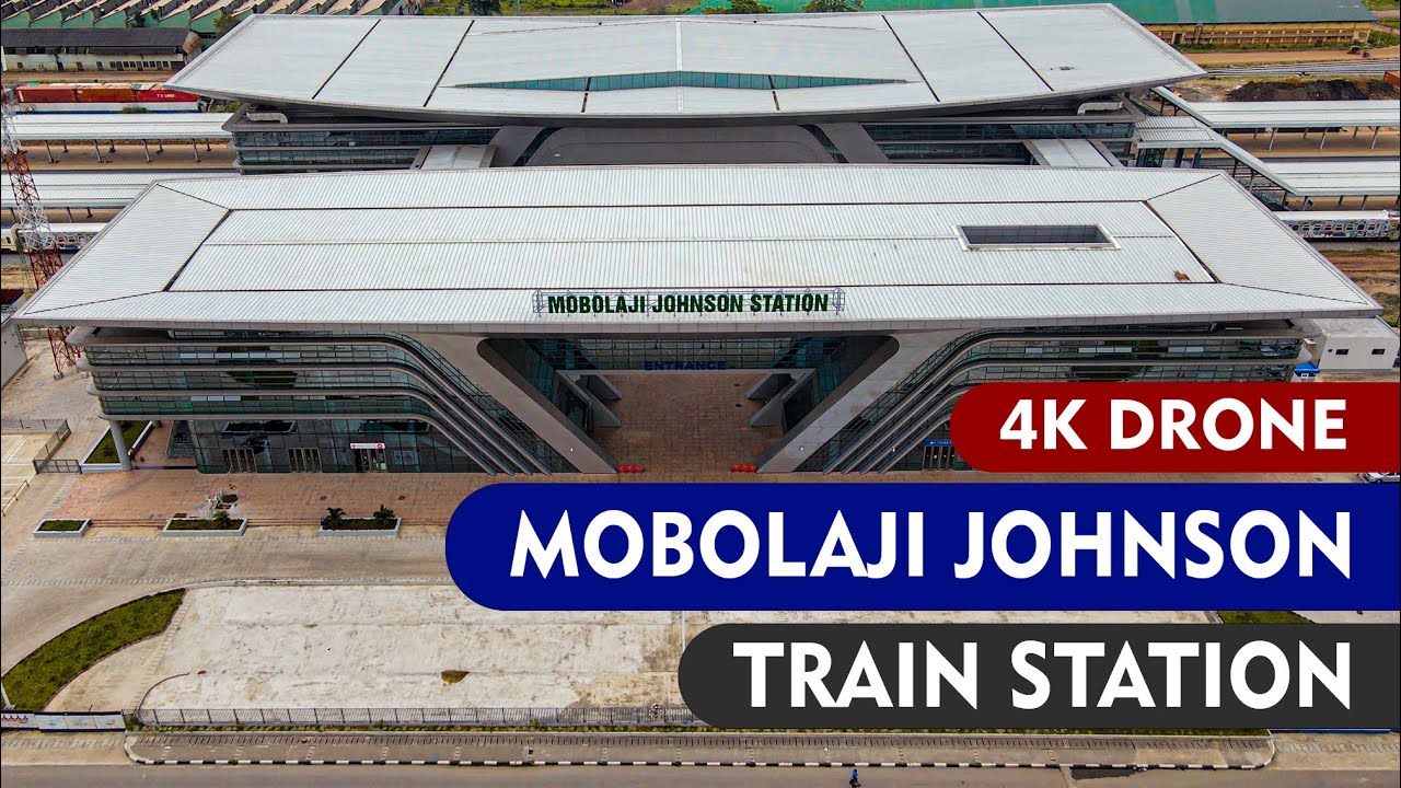 Mobolaji Johnson Train Station, Ebute Metta, Lagos 4k Drone
