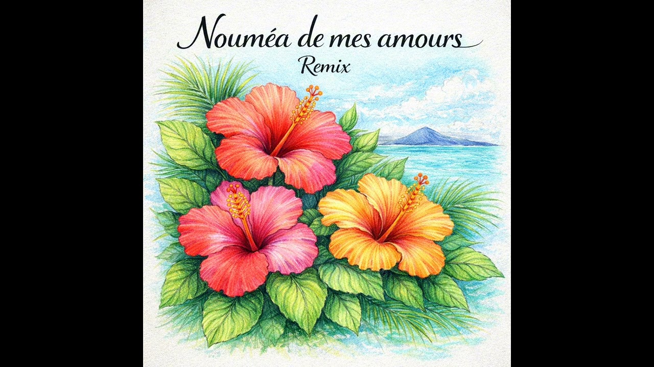 Nouméa de mes amours, chanson de Laurent Degache, remix.