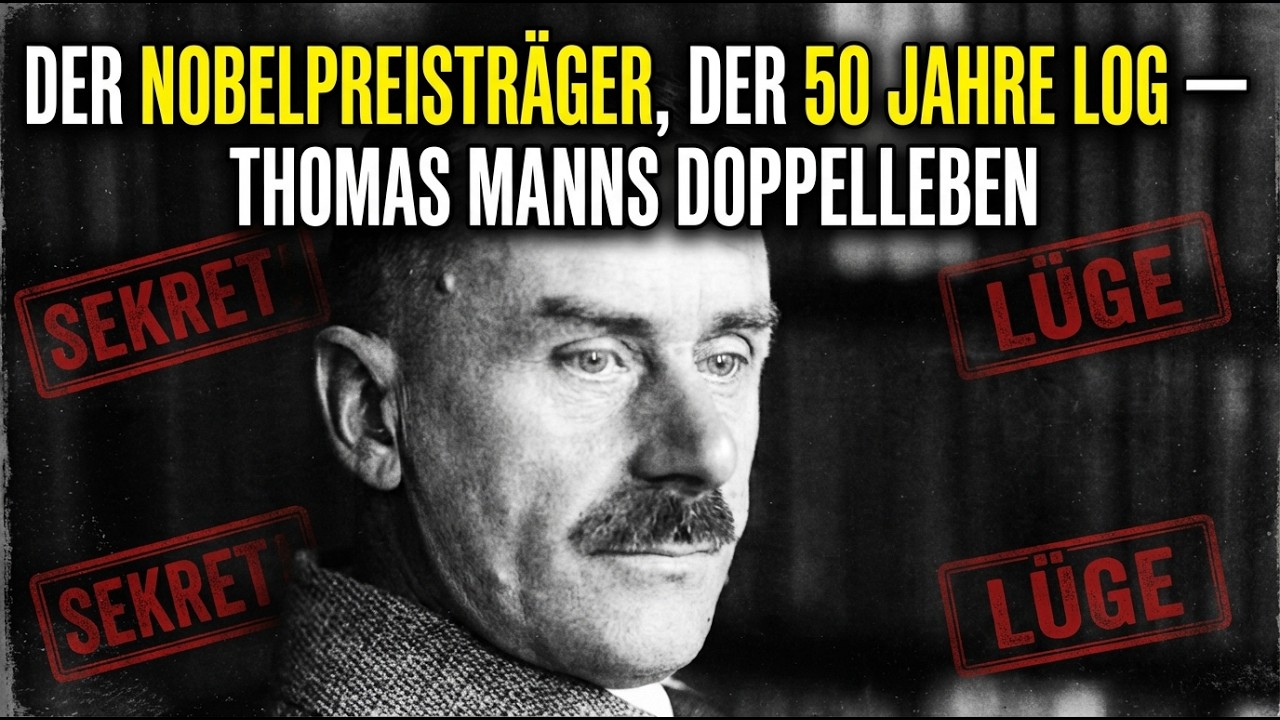 THOMAS MANN SCHRIEB NACHTS DIE WAHRHEIT — SEINE FAMILIE ZAHLTE DEN PREIS