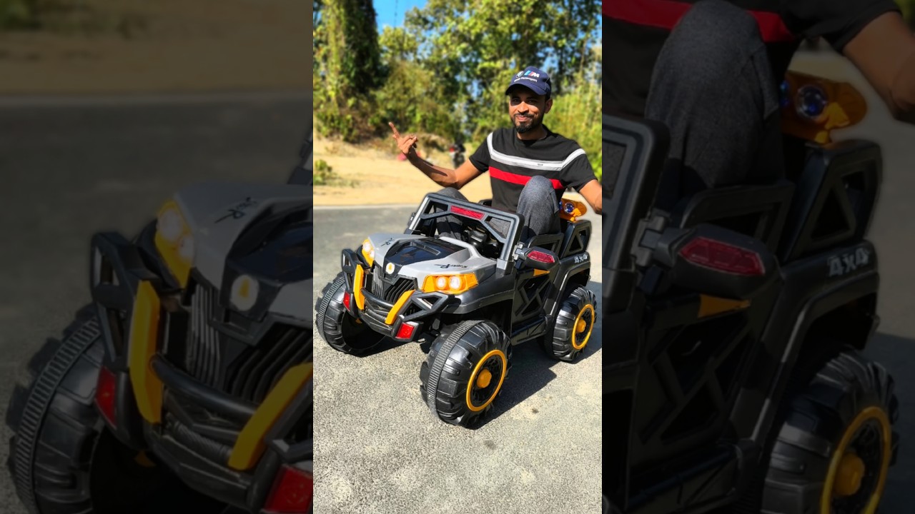 Big Size Rc 4&times;4 Jeep Car  Fitting & testing | My big car #automobile #toys #catoon #rccar #jeep #car