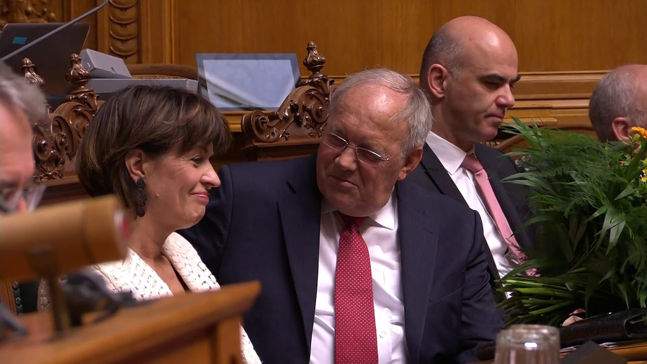W&uuml;rdigung Bundesrat Johann Schneider-Ammann