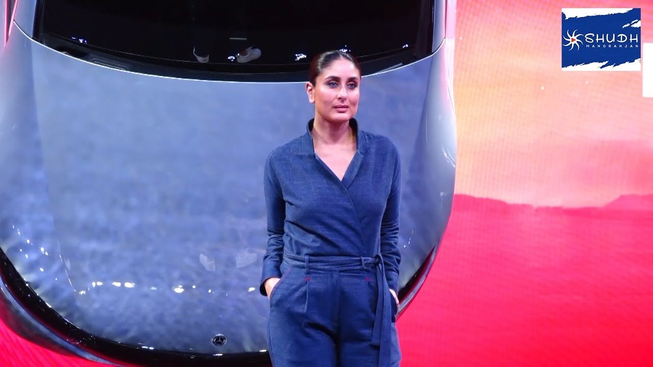 Kareena Kapoor Khan का Ramp Walk, Mercedes AMG EQS 53 4 Matic+ के लिए बनी Show Stopper, Watch Video