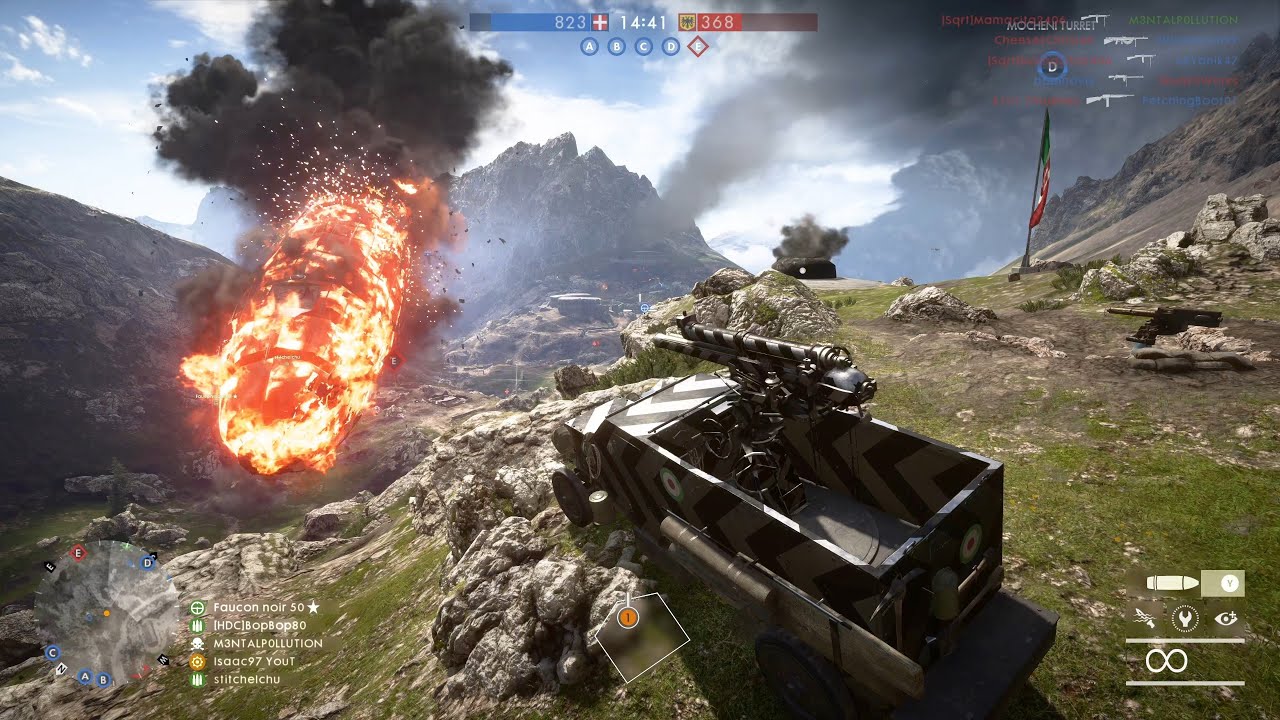Battlefield 1: Conquest gameplay (No Commentary)