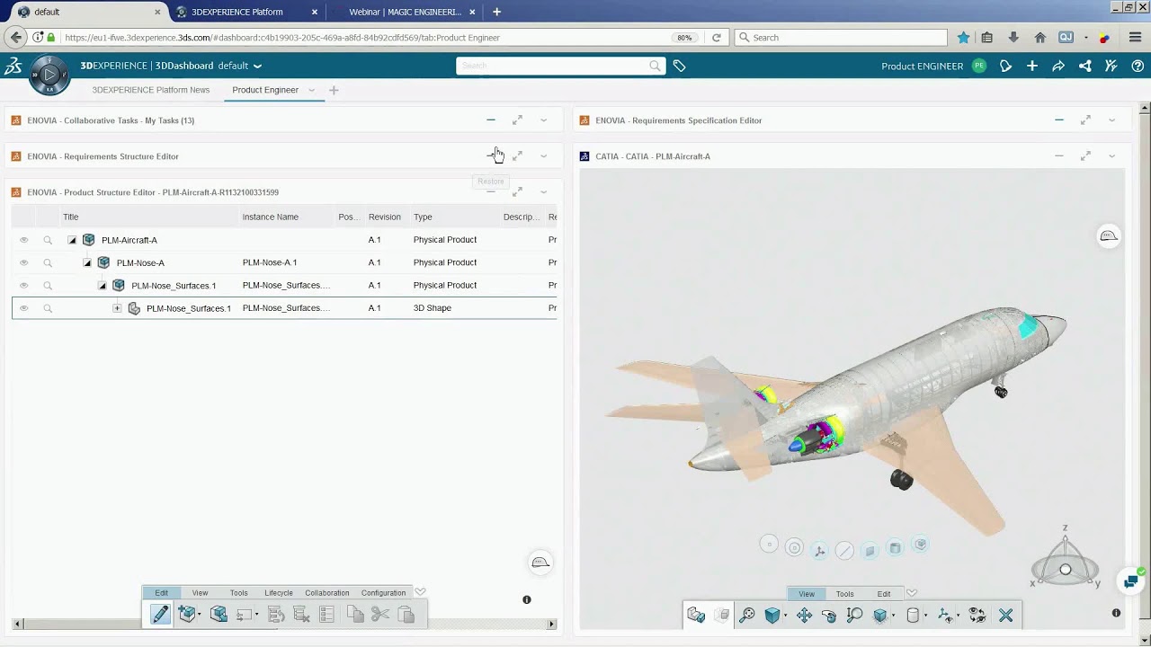 3DExperience Requirements Management