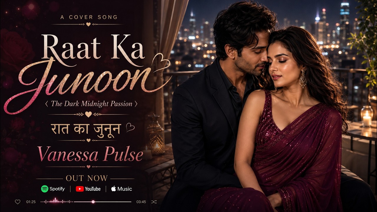 Raat Ka Junoon (The Dark Midnight Passion) | Vanessa Pulse | New Hindi Indie Song 2026|रात का जुनून