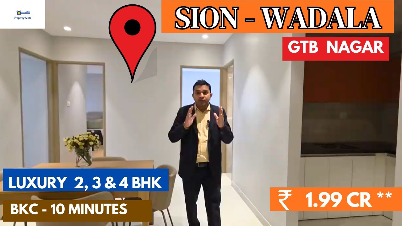 Luxury 2, 3 & 4 BHK High-Rise Residences with Sky Amenities & Best Connectivity | Sion NX Mumbai