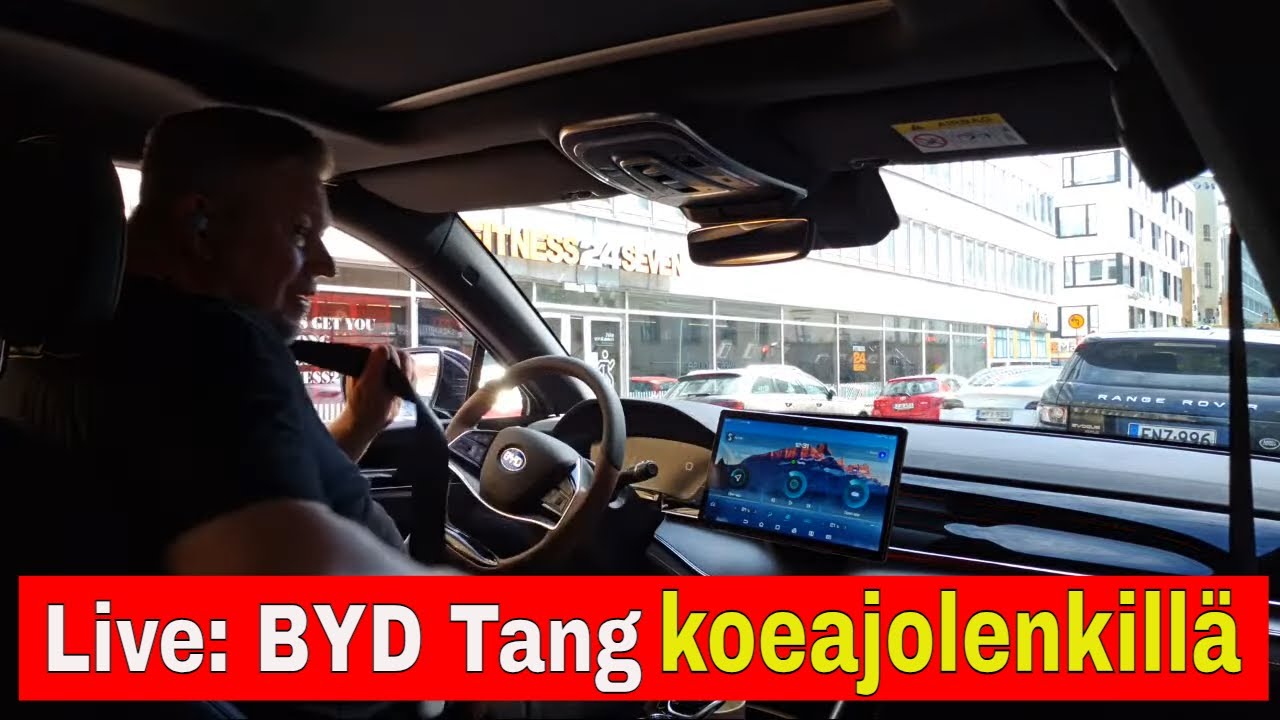 Auto-Antti KaaraTV striimaa liven&auml;! BYD Tang koeajolenkill&auml;