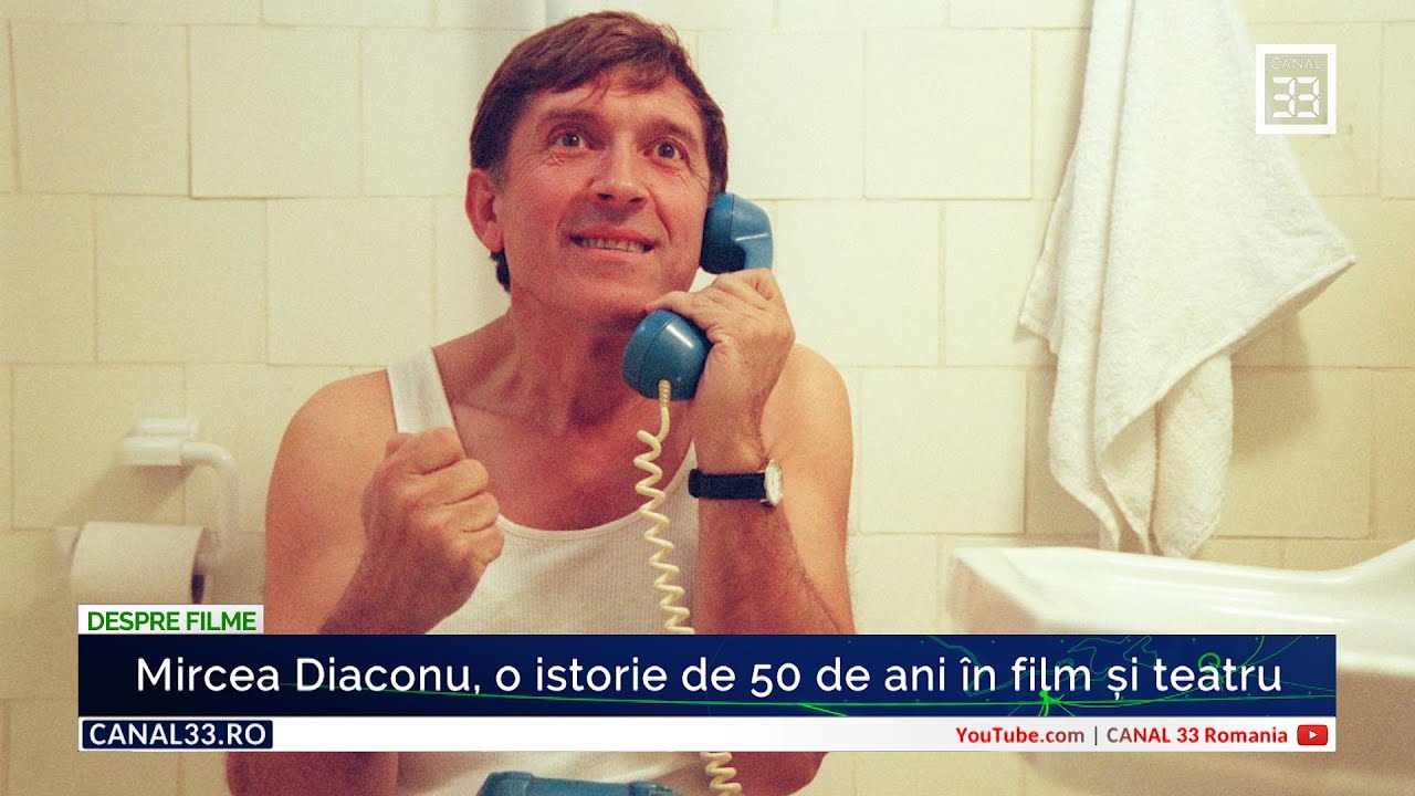 Mircea Diaconu, o istorie de 50 de ani în film și teatru