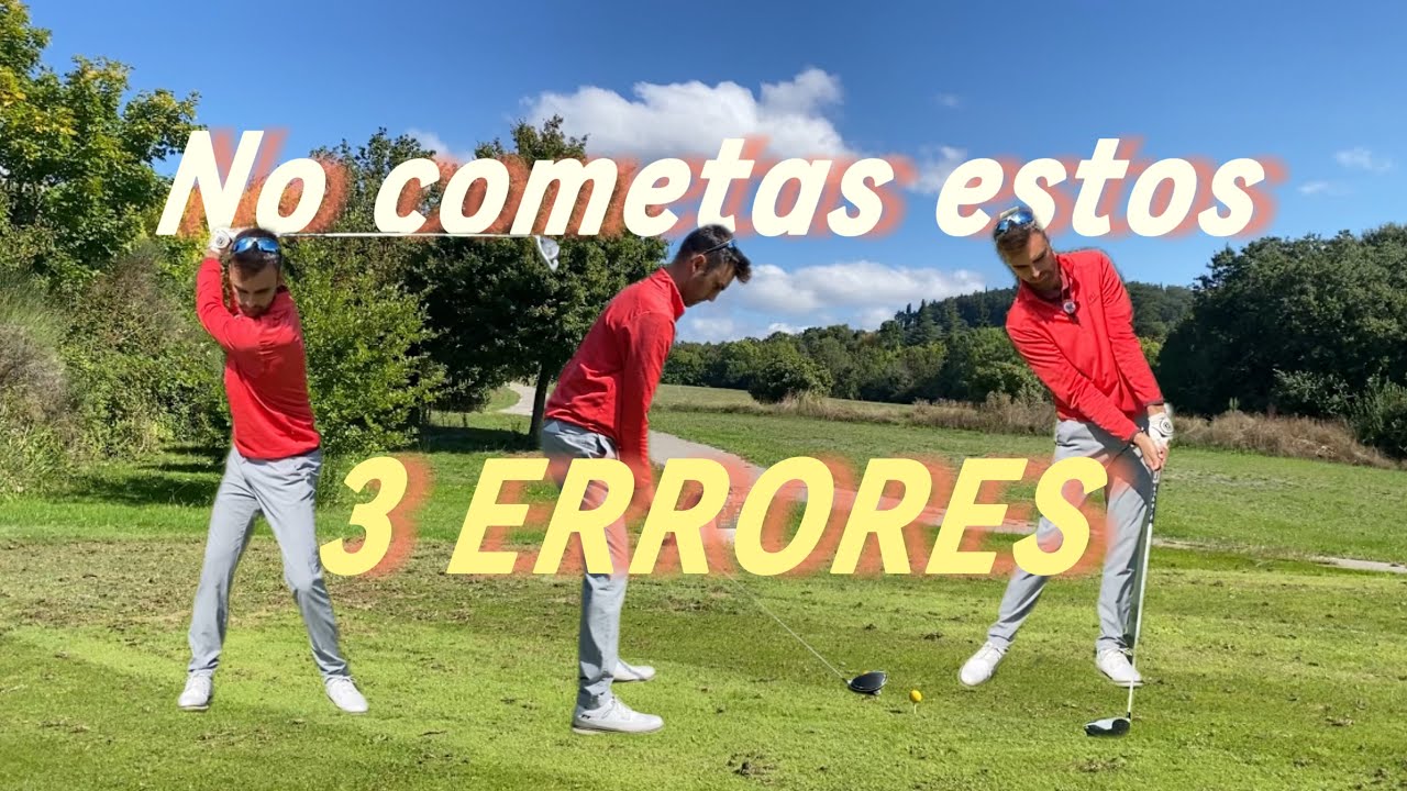 ¡Evita Estos 3 Errores FATÍDICOS con el DRIVER! 🚨⛳️
