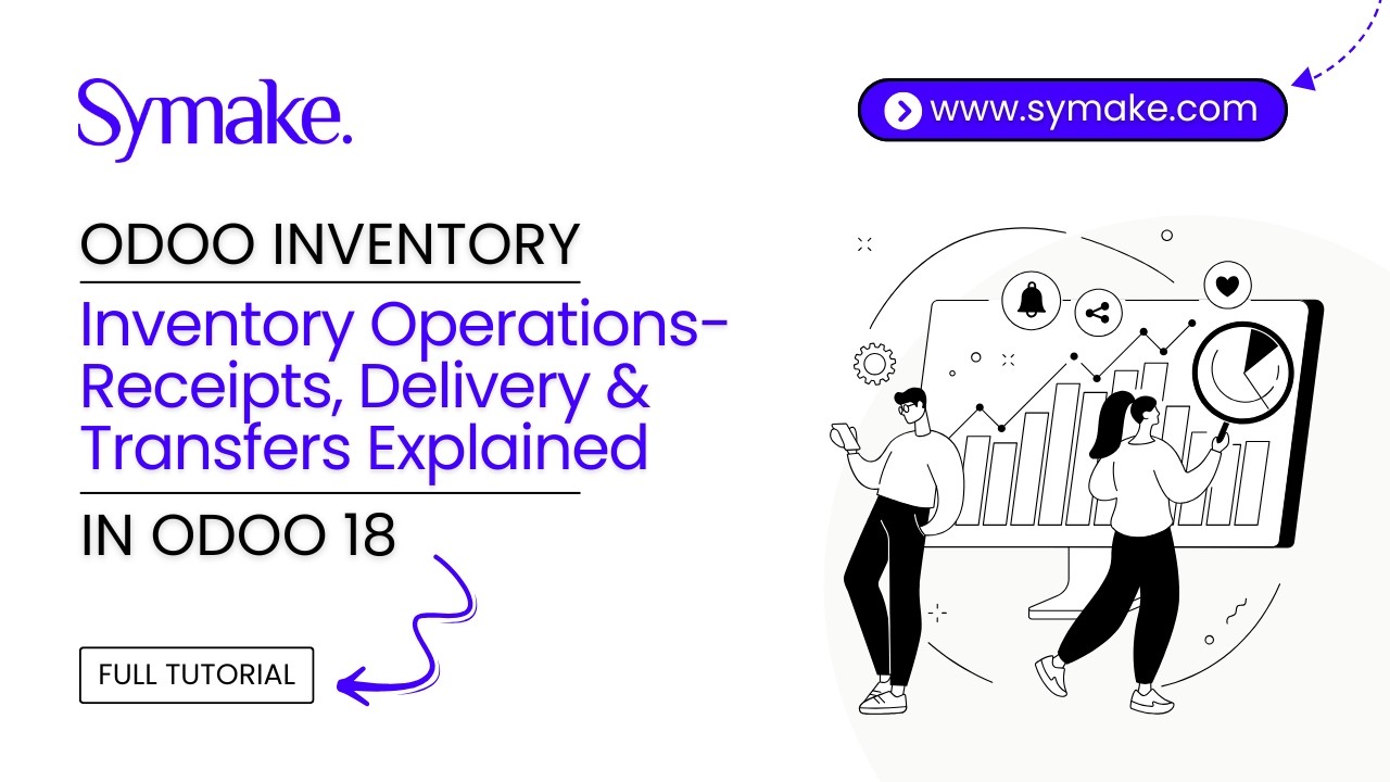 Odoo Inventory | Inventory operations-Receipts, Delivery & Transfers Explained in Odoo 18