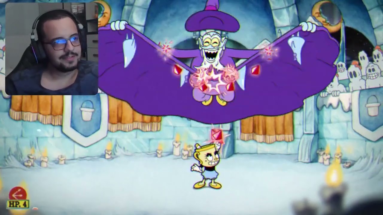 Cuphead 300% parte 6  -  Gameplay do Rafa Ribas