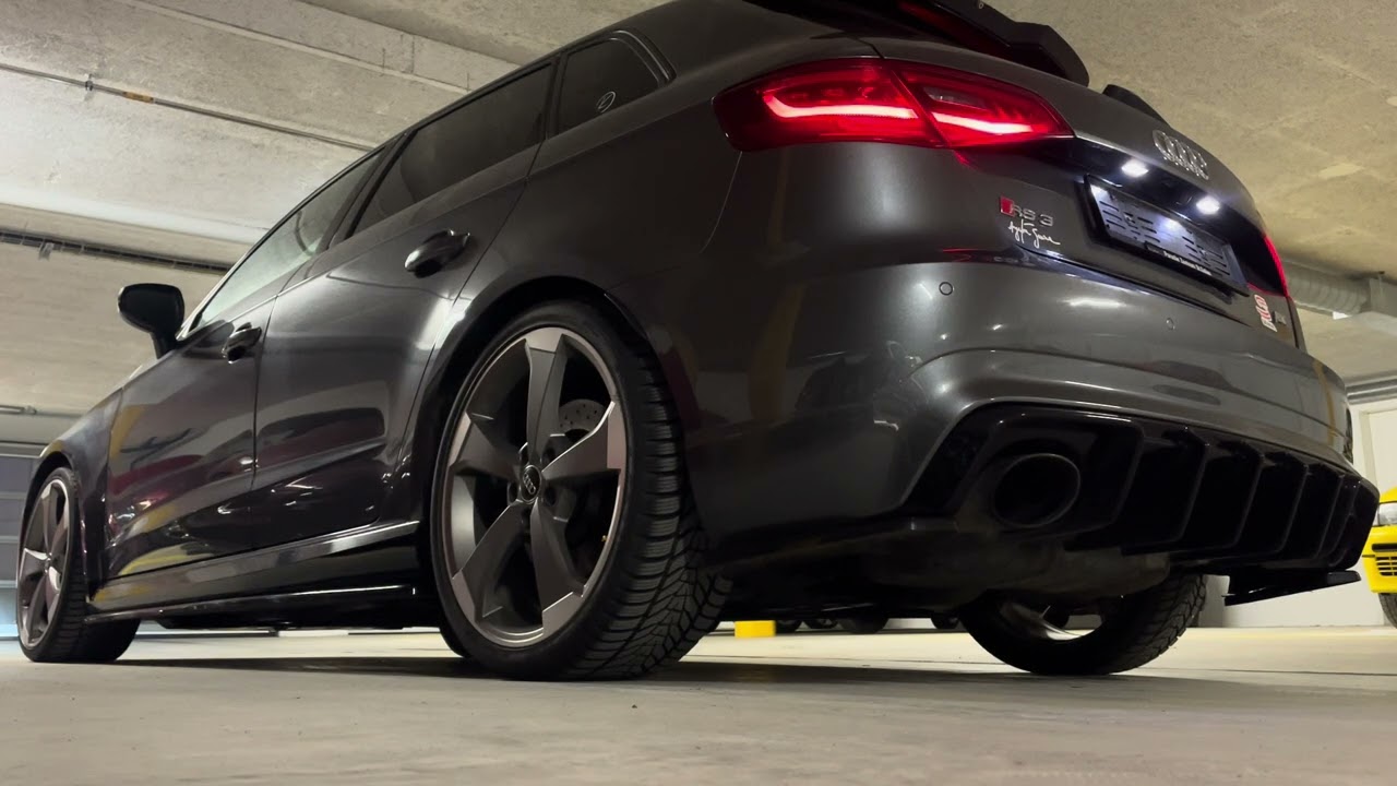 THIS IS WHY AUDI RS3 8V Pre-FL (2015-16) is the GOAT !!! Loud Sound RS-Exhaust !
