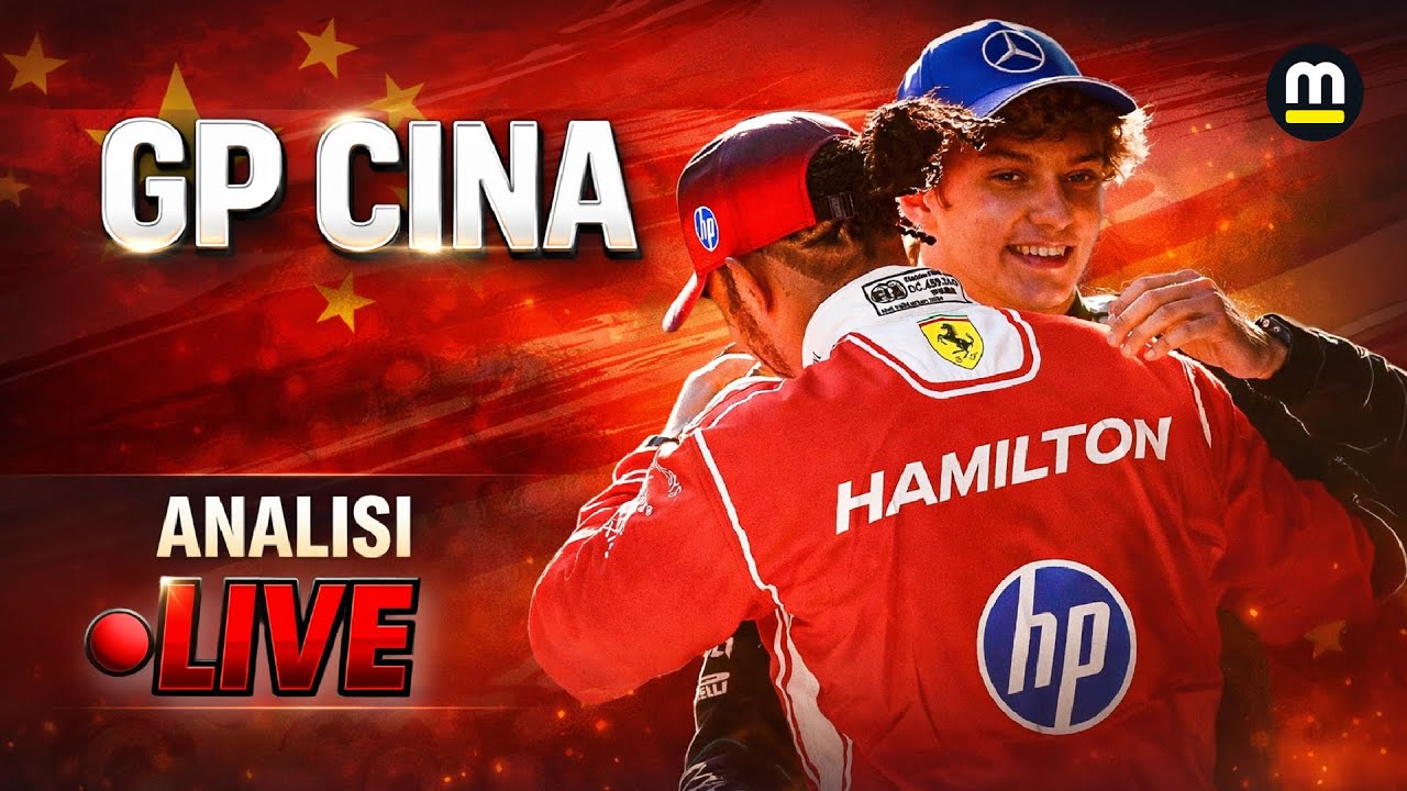 LIVE POST GP CINA: KIMI REGALA EMOZIONI? Antonelli! FERRARI SALDAMENTE 2^