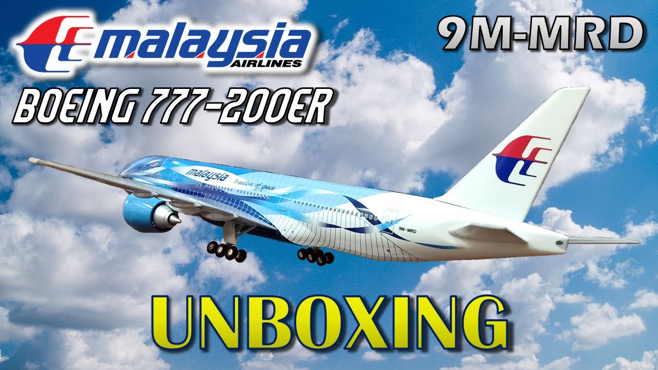 Skymarks/Risesoon Models Malaysia Airlines Boeing 777-200ER 9M-MRD 