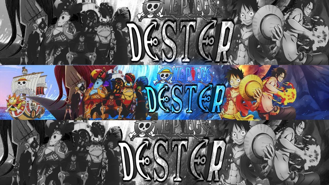 How to make a One Piece Yt Banner [Edit Grind #3]