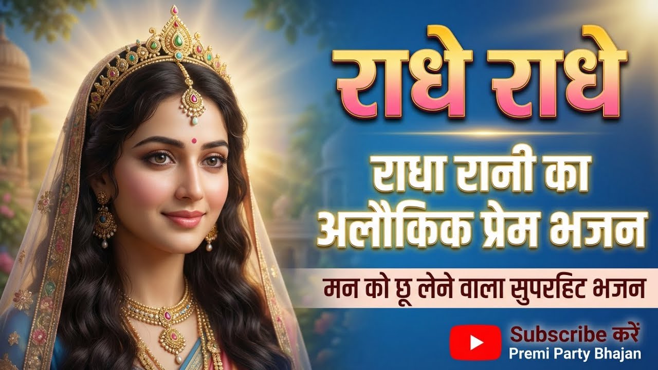  श्री राधा रानी का दिल छू जाने वाला भजन एक बार जरूर सुने #superhit bhajan #radhakrishna #bhajan 