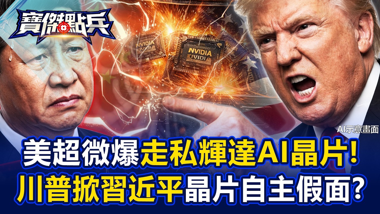 不顧一切偷輝達AI晶片！美超微爆走私 川普掀習近平晶片自主謊言！？ - 黃世聰 吳子嘉 張禹宣 劉寶傑《寶傑點兵》20260320-1