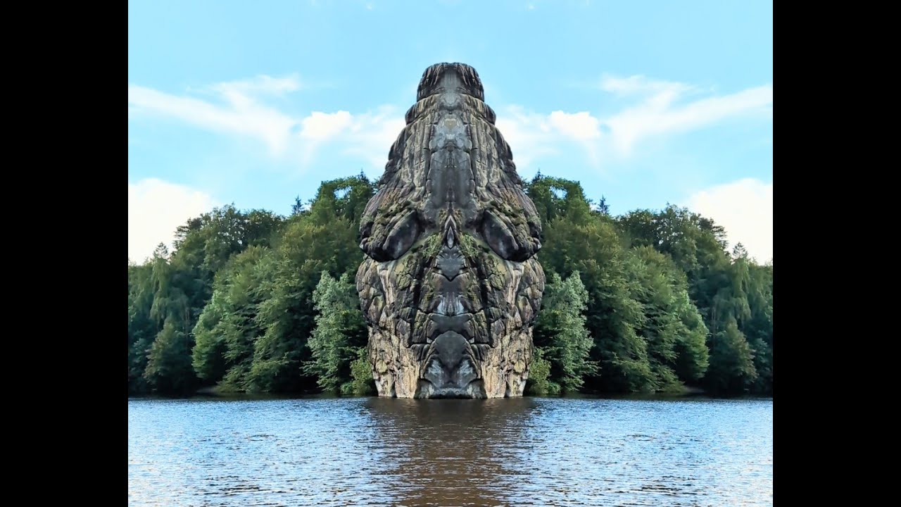 Geoglyphen und Spiegelbilder des Externstein-Areals