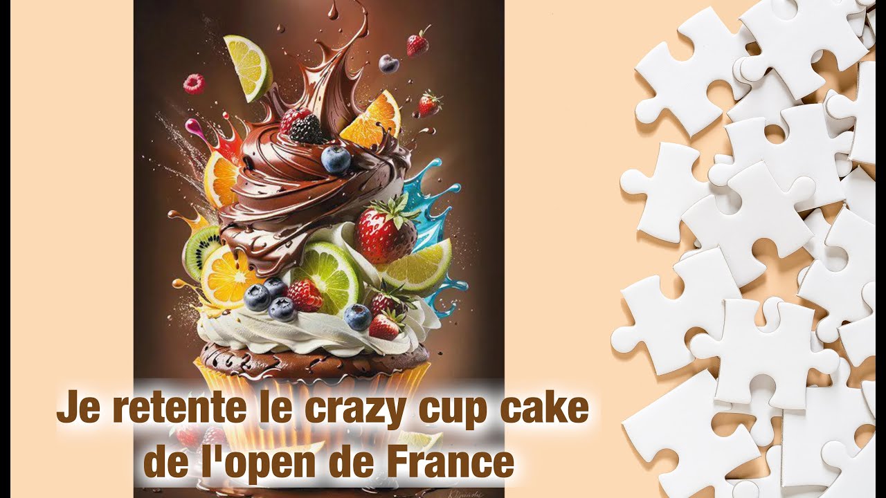 Je retente le crazy cake de l'open de france