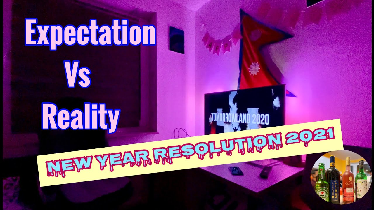 Story of New Year&rsquo;s Resolutions 2021-Our Expectation vs Reality |#Newyearsresolutions | #funnyvideo