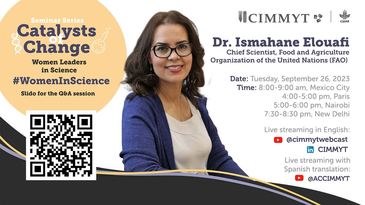 Women Leaders in Science -Ismahane Elouafi