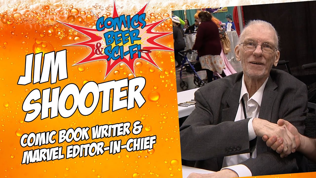 Deep dive with legendary comic book writer/editor Jim Shooter on creating Secret Wars & so much more
