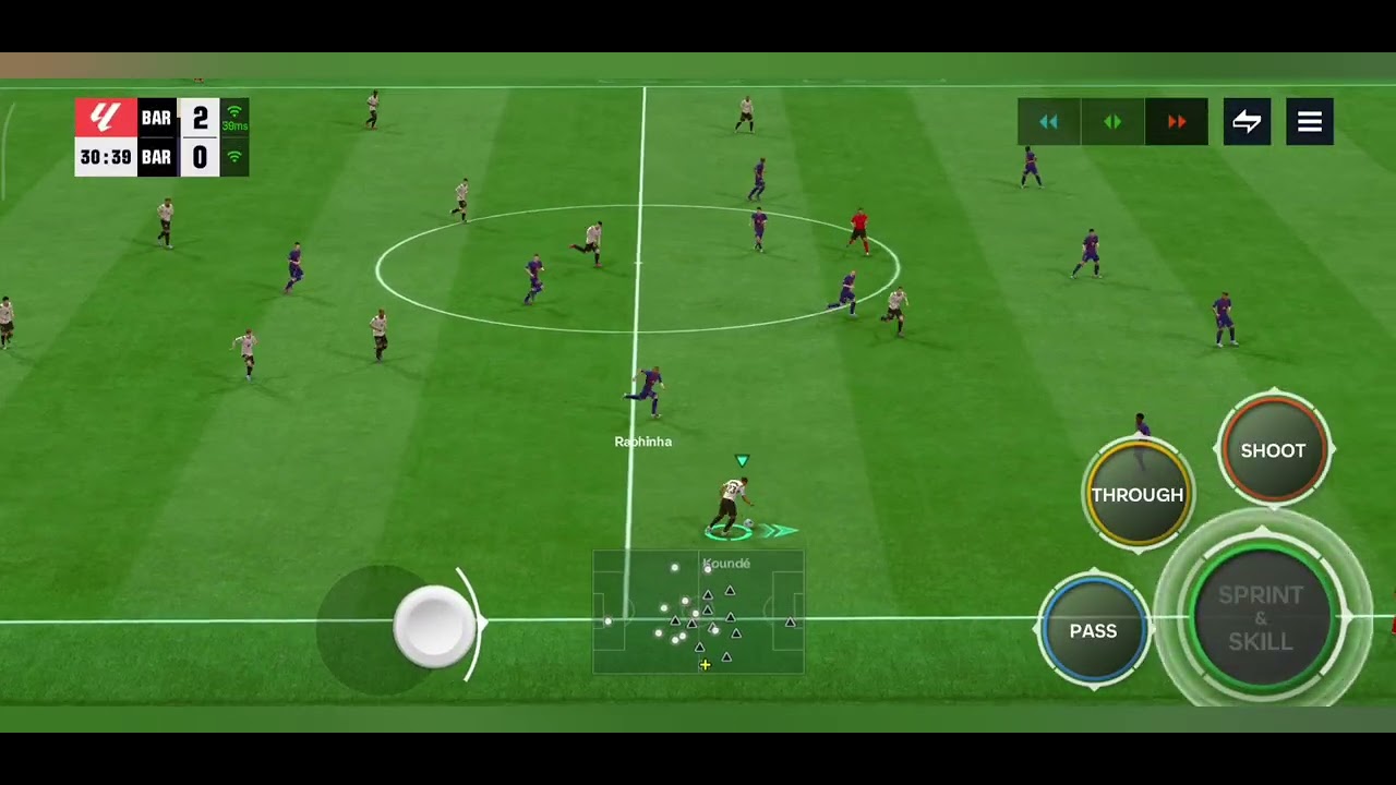 Playing La Liga in fc mobile 26