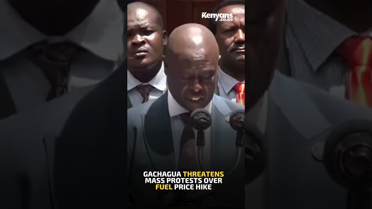 Gachagua threatens mass protests over fuel price hike