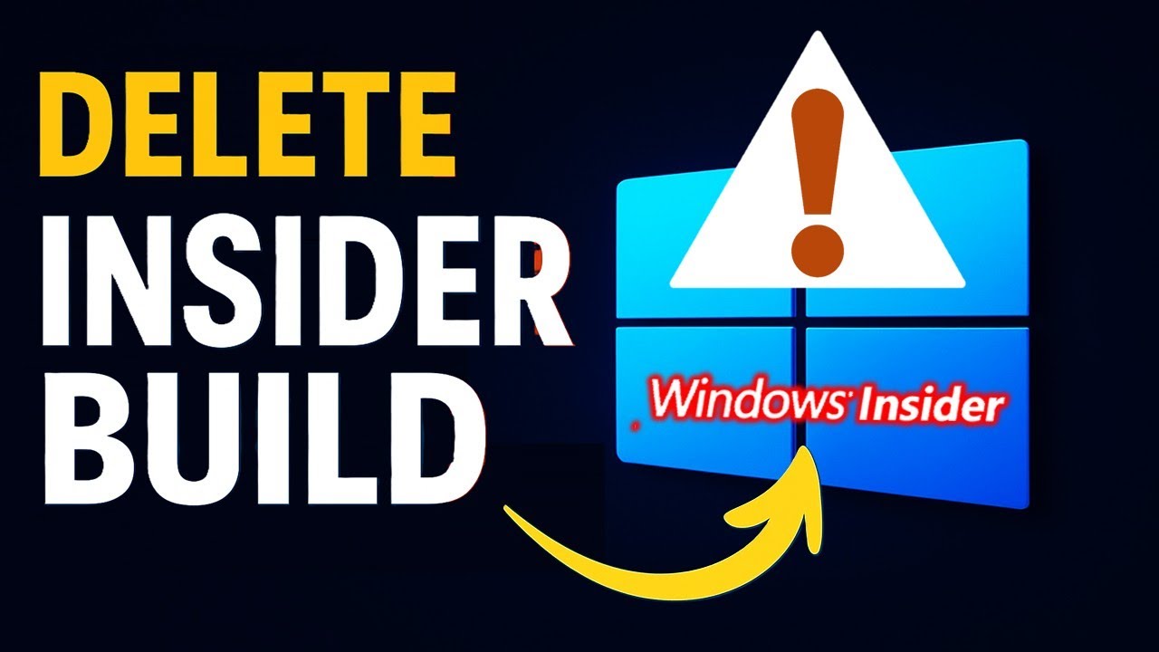 Как быстро удалить сборку Windows Insider и вернуться к стабильной версии Windows 11