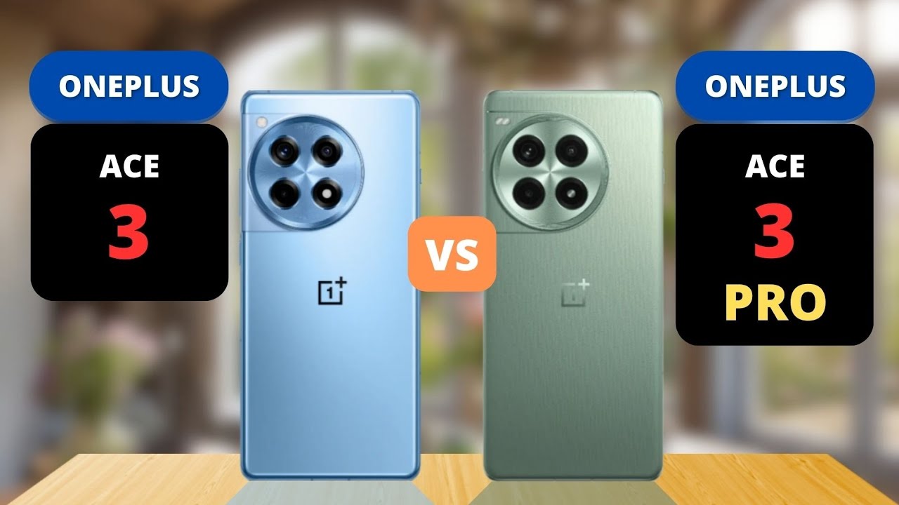 OnePlus Ace 3 vs OnePlus Ace 3 Pro | PHONE COMPARISON