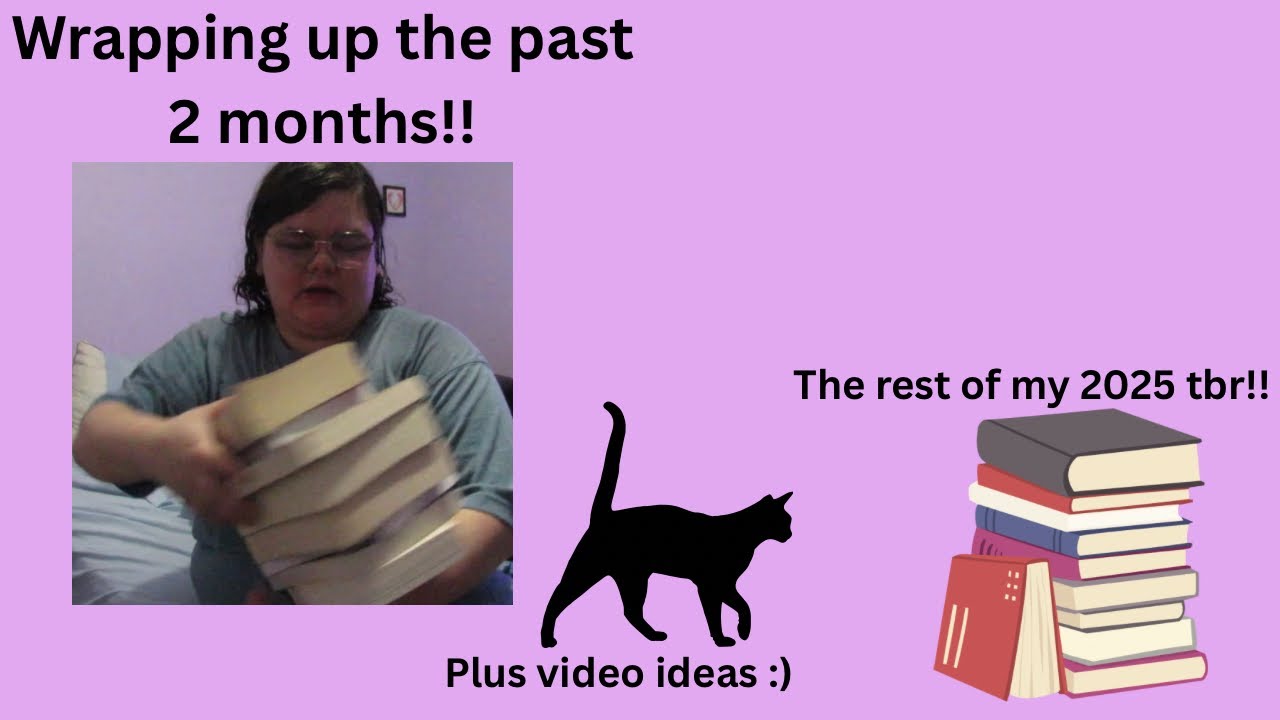 Wrapping up September and October.. rest of 2025 TBR!!!