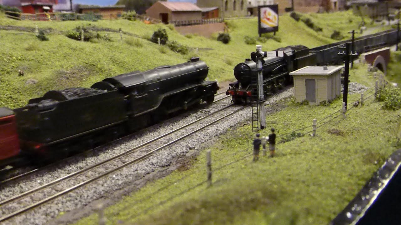 Lincoln model railway exhibition 2016 part 1 the N gauge layouts