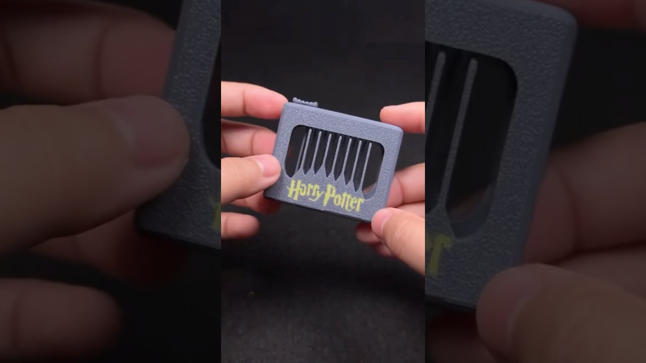 3D Printed Musical Fidget - Harry Potter Theme by kida 