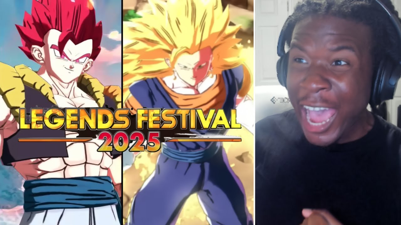 ФЕСТИВАЛЬ ЛЕГЕНД 2025?! LF God Gogeta и Super Vegito 3: концепт-реакция! (Dragon Ball Legends)