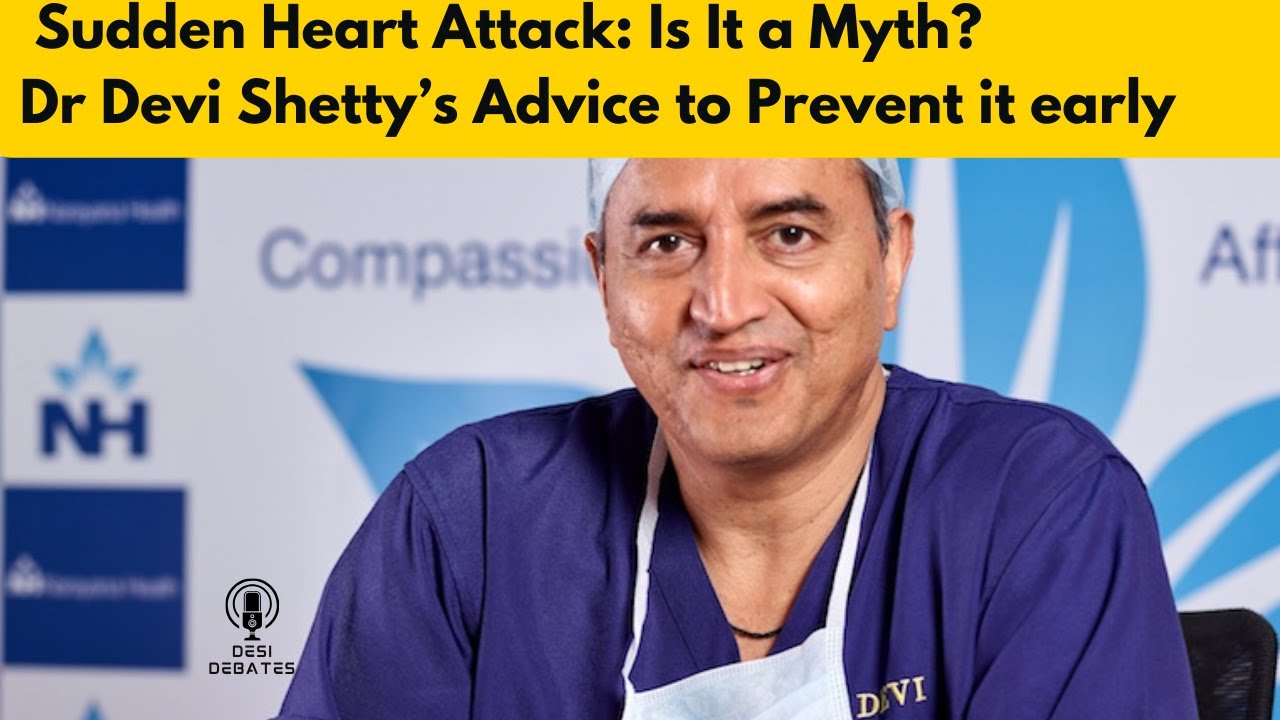 Sudden Heart Attack: Is It a Myth?  Prevention Tips by Dr Devi Shetty | Health Checkup