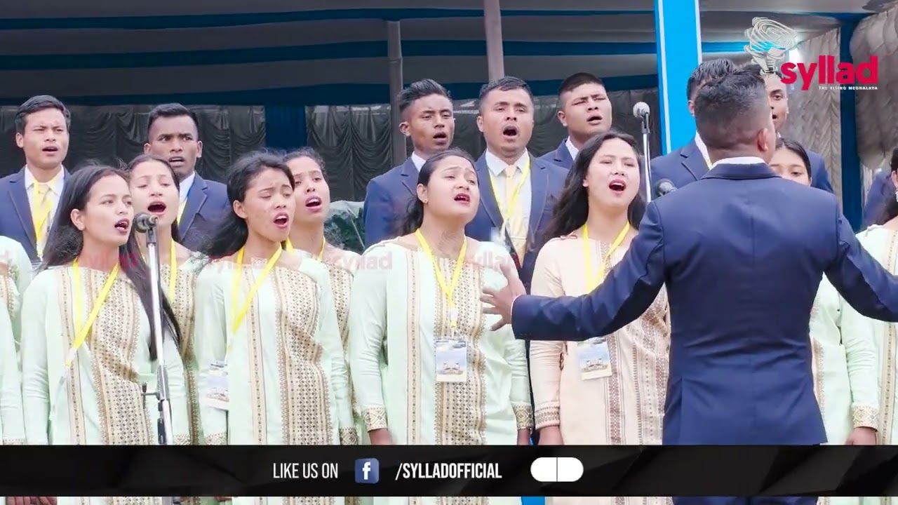 Ka jingrwai choir na ka Standing Choir Mowkaiaw Presbytery ha ka Jingiaseng Synod Mowtyrshiah
