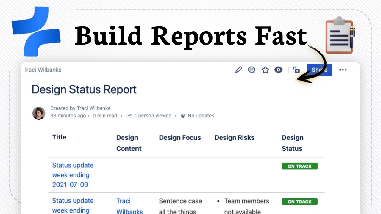 How to Create Confluence Reports (visualize data quickly)