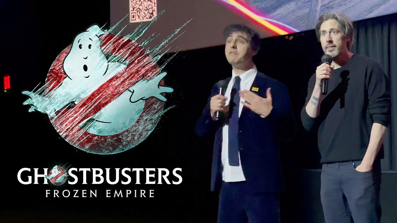 Ghostbusters: Frozen Empire World Premiere | Gil Kenan and Jason Reitman Introduction
