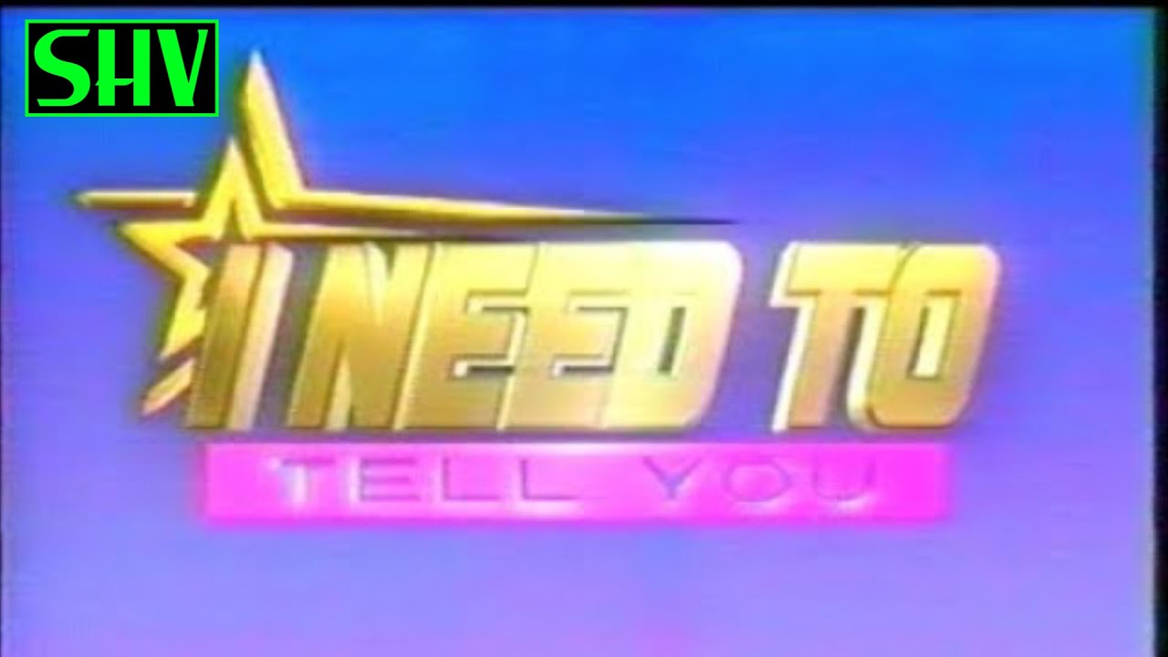 VHS Logo - I Need To Tell You&reg;