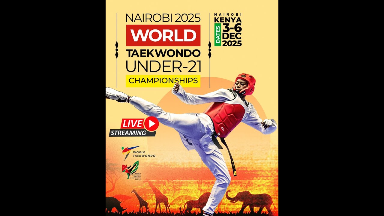 NAIROBI U-21 WORLD CHAMPIOSHIP 2025 DAY-1 W U-73Kg  MATCH NO 104 (NOH HUISEUNG VS BOHRA PRIYANSHI)