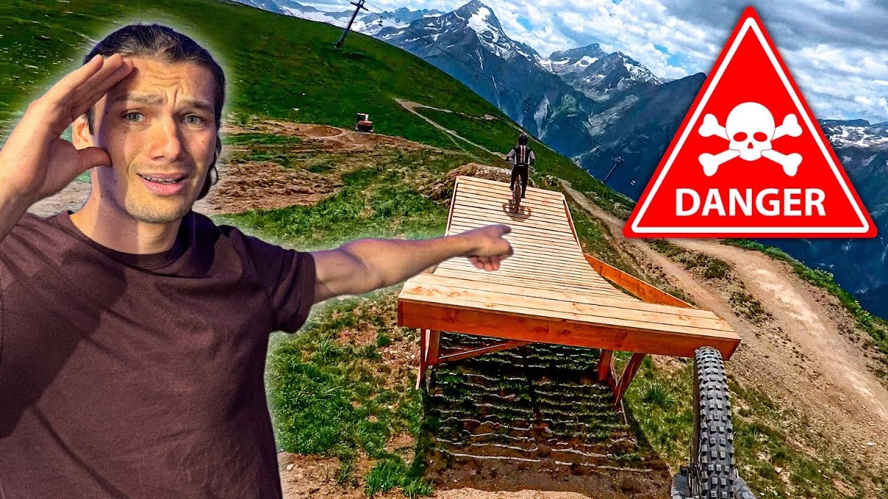 Ce module est trop dangereux ! (Découverte 2 Alpes Bikepark)